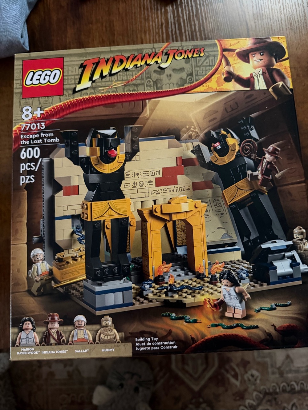 LEGO Indiana Jones Building Set - Yellow, Black, Tan